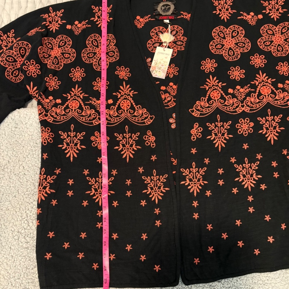 Johnny Was JULIANNA SHORT KIMONO L - Picture 7 of 7